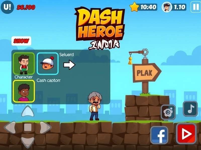 Dash Hero India Gameplay Screenshot